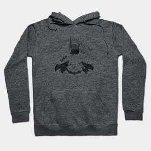 Superhero Art Work Bat Hoodie